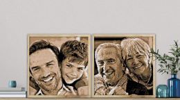 Pixel Photo Constructor Set (Size L)