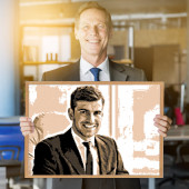 Oak Frame for Wood Art Mosaics