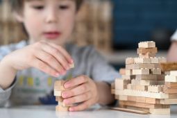 Boat Wooden Building Blocks Set
