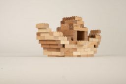Boat Wooden Building Blocks Set