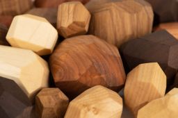 Wooden Balancing Stones Set