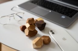 Wooden Balancing Stones Set