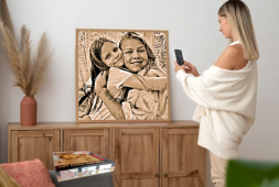 Oak Frame for Wood Art Mosaics