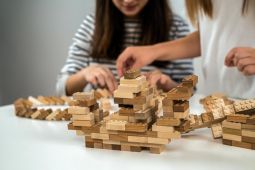 Boat Wooden Building Blocks Set